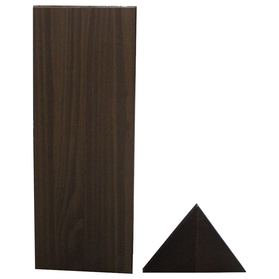 Repisa D/Pared Madera Tabaco 50x19x1.8cm