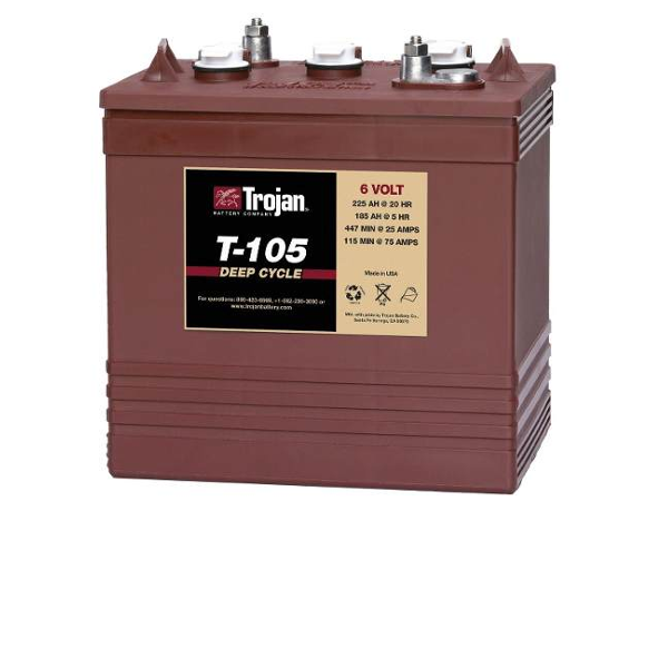 Bateria P/Inversor-Roja 6v-225ah
