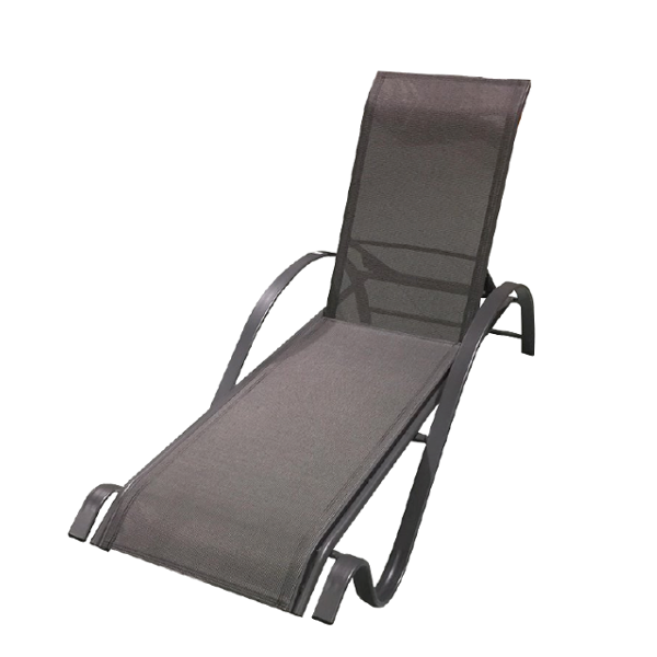 Chaise Lounge D/Textalina Base Aluminio