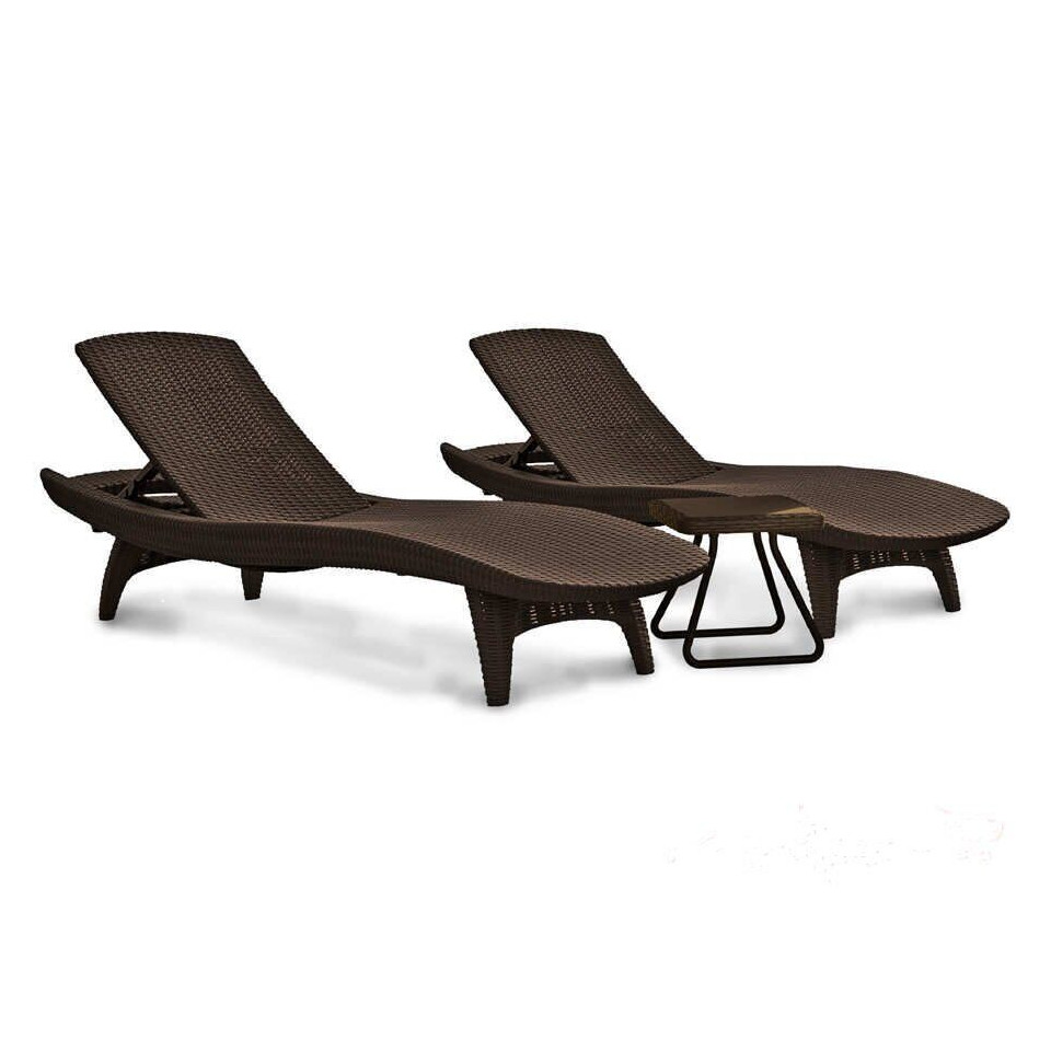 Set D/Chaise Loungues Pacific/Mes 3pzas.