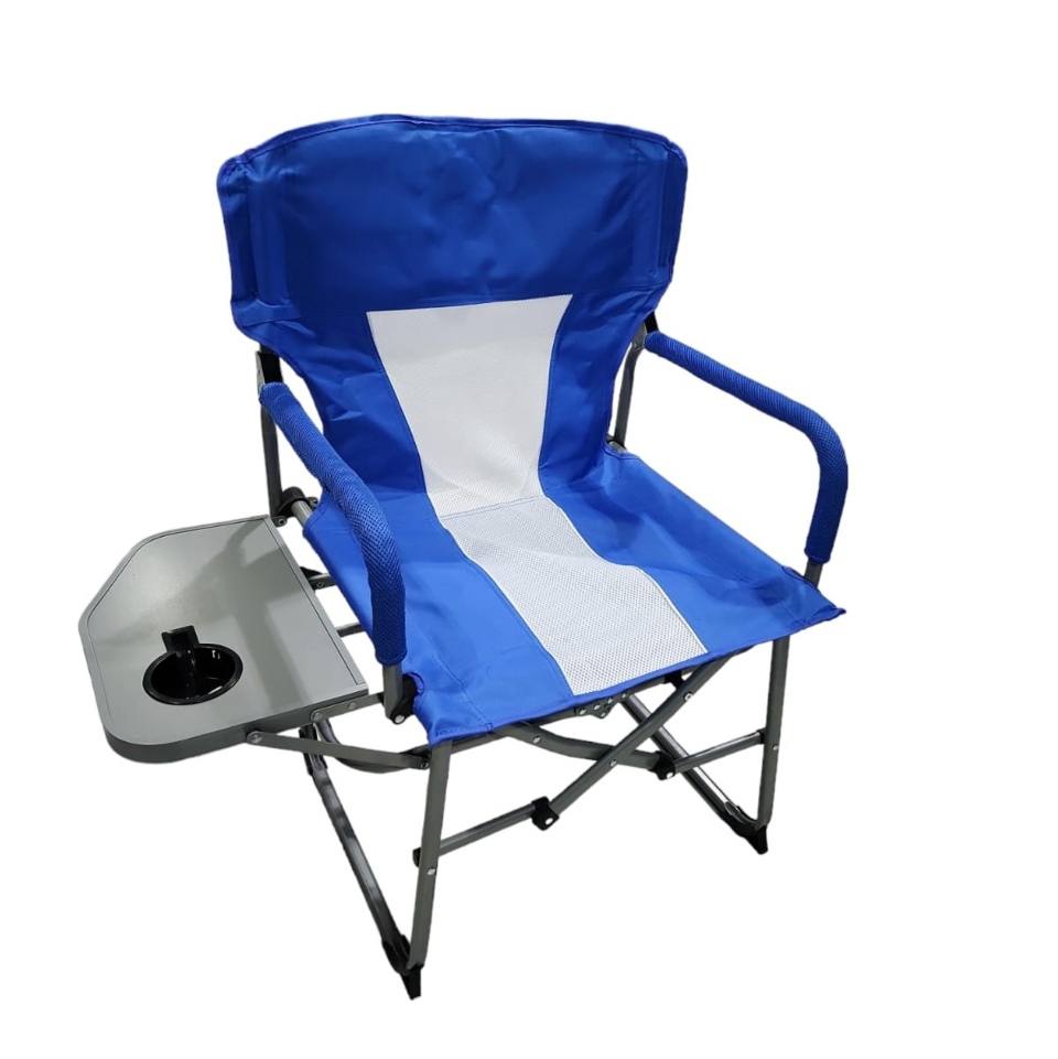 GENERICO Silla Plegable Camping Azul