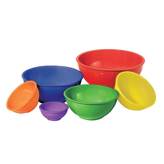 Set D/Bowls E/Colores 6 Pzas.