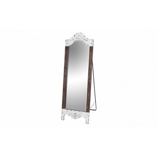 Espejo Grande Espejos Decorativo Madera Placard 128x45 Cm