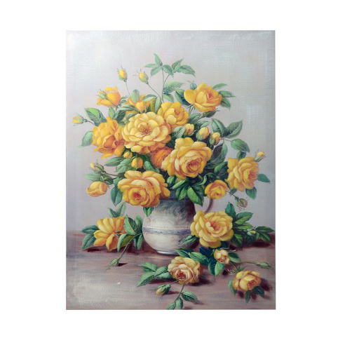 Canva Decorativa Flores Amarillas 60x80c