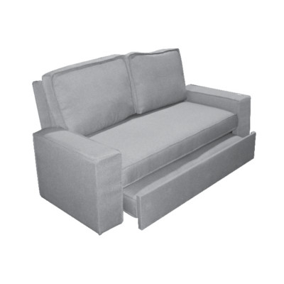 Sofa Cama Gris Claro 176x102x91cm