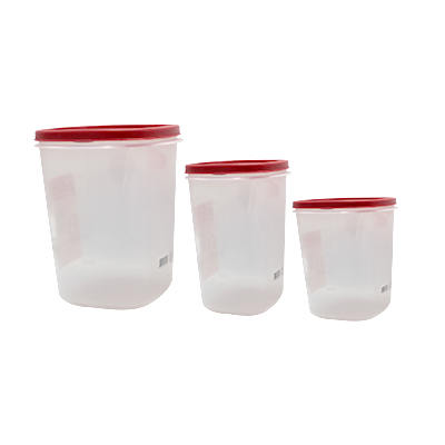 OCHOA  Envase Plastico Tapa Roja 7 Tazas 01-51-3219