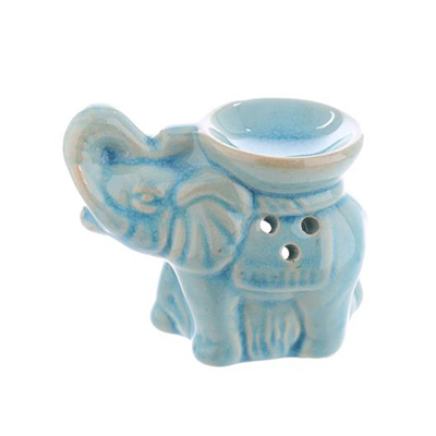 Quemador E/Ceramica Elefante 13x8x10.5cm