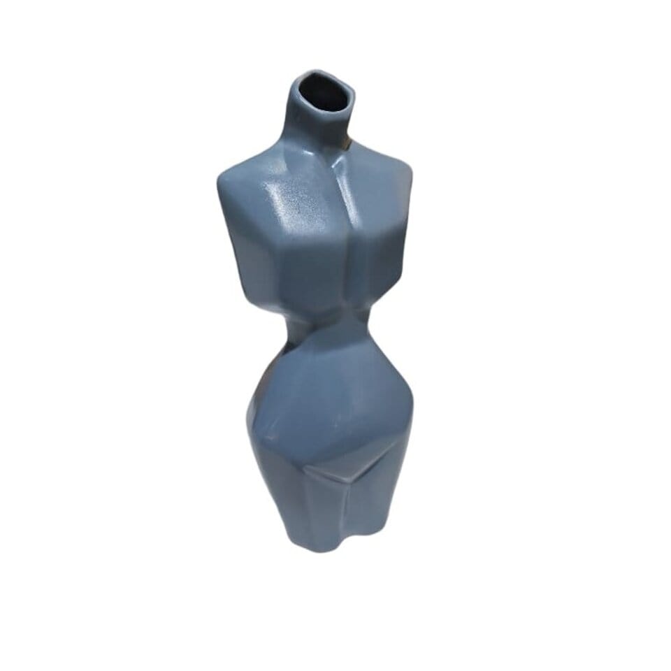 Adorno Decorativo Figura Gris 28cm