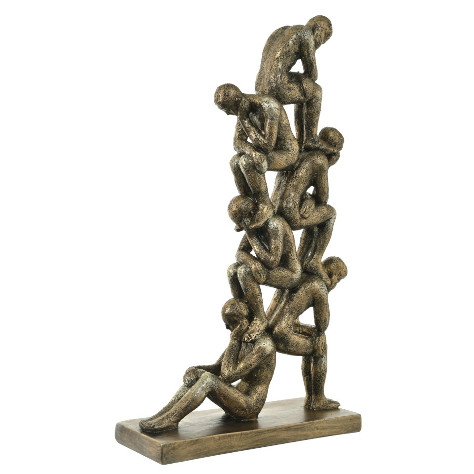 Figura Hombres Escalonados 24x9x41.5cm