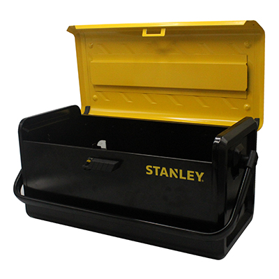 Caja para herramientas de metal 19 Stanley 96219L, Materiales De  Construcción