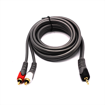 Cable Home Theater 3.5mm 2 Plug 1.8m Rca