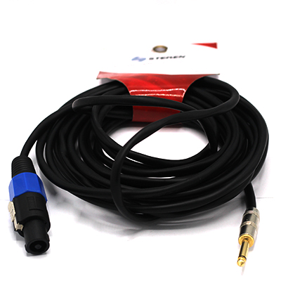 Cable Audio Plug 6.3mm A Speakon 7.2m