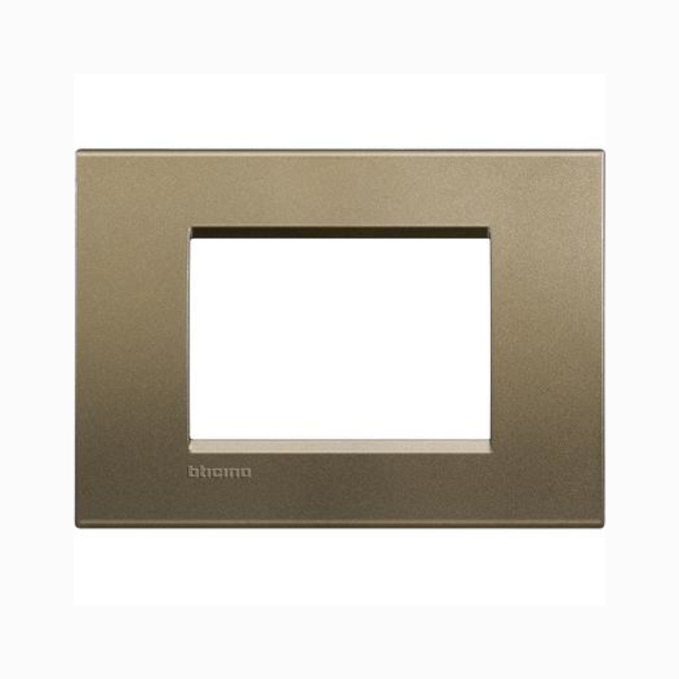 Placa Rect Square  3mod  Livinglight