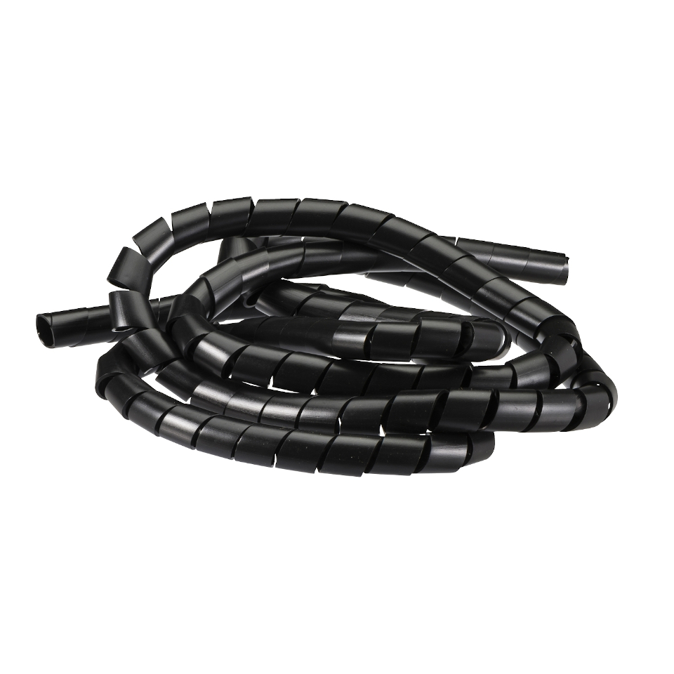 Recogedor de Cables 2,5m Negro