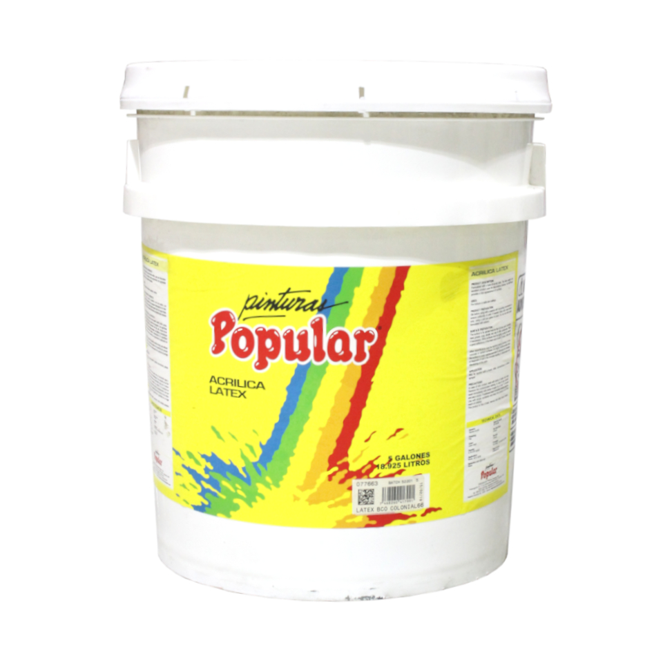 Pintura Acrilica Latex Pop.