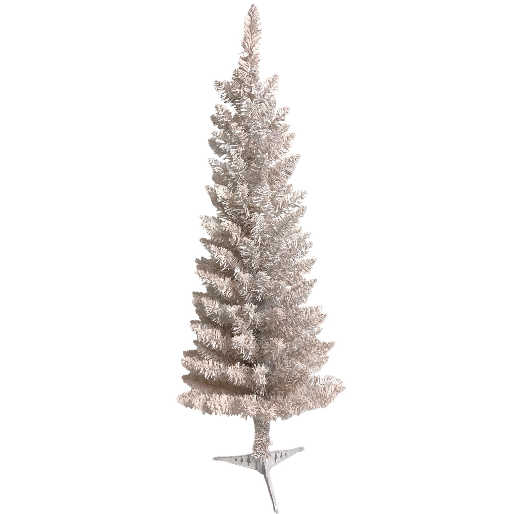 Arbol D/Navidad Nevado Blanco 120cm/150p