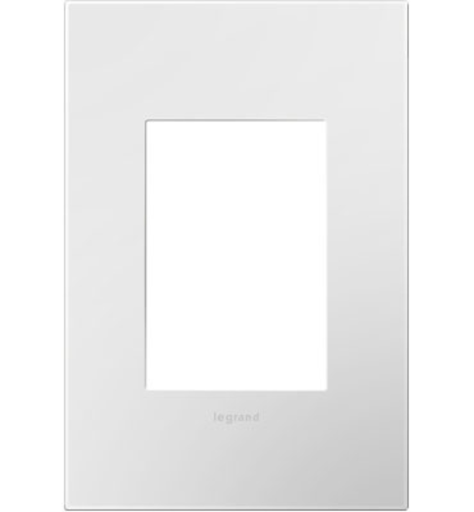 Placa 1g 3m Color Blanco Gloss