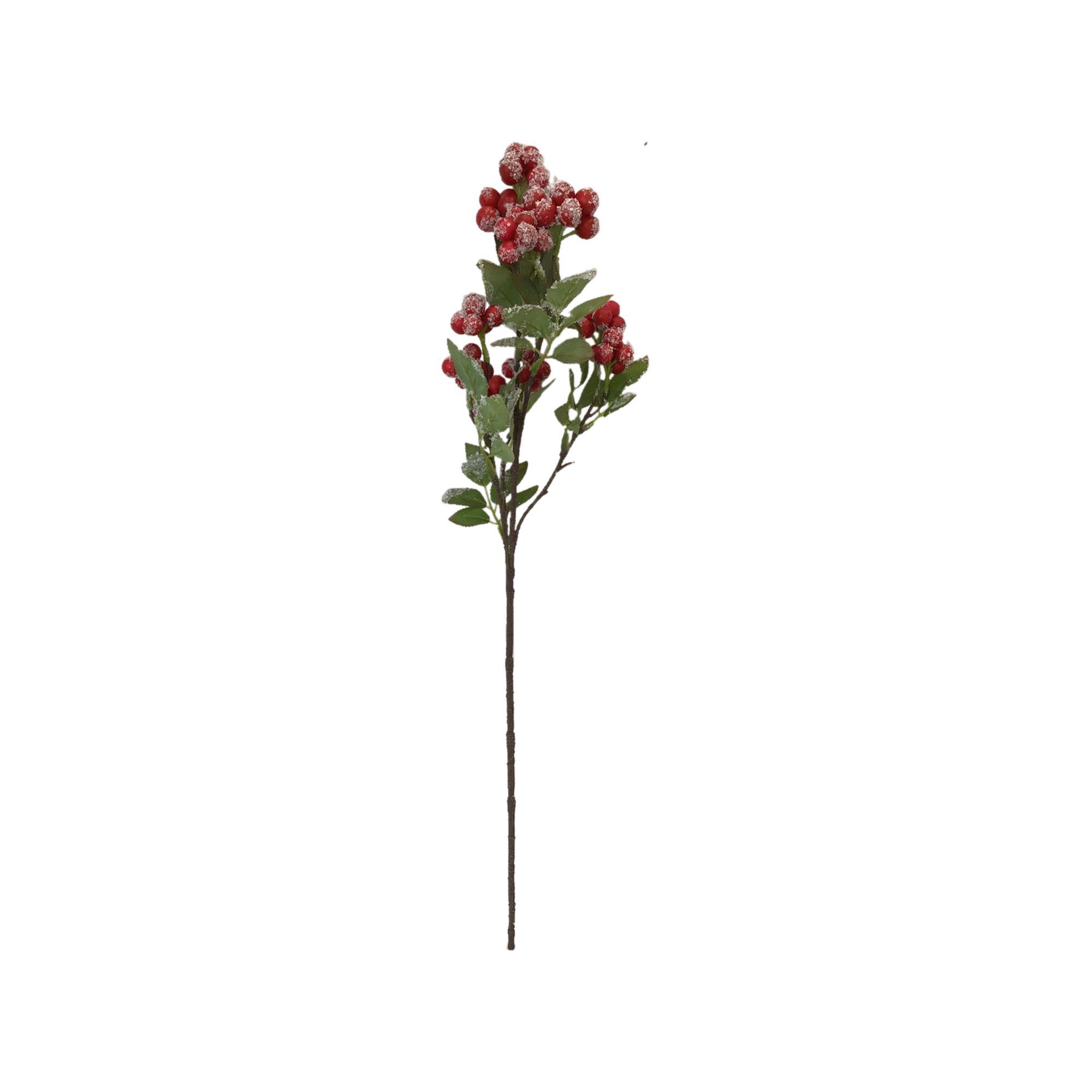 Ramo Decorativo Cherries 66cm