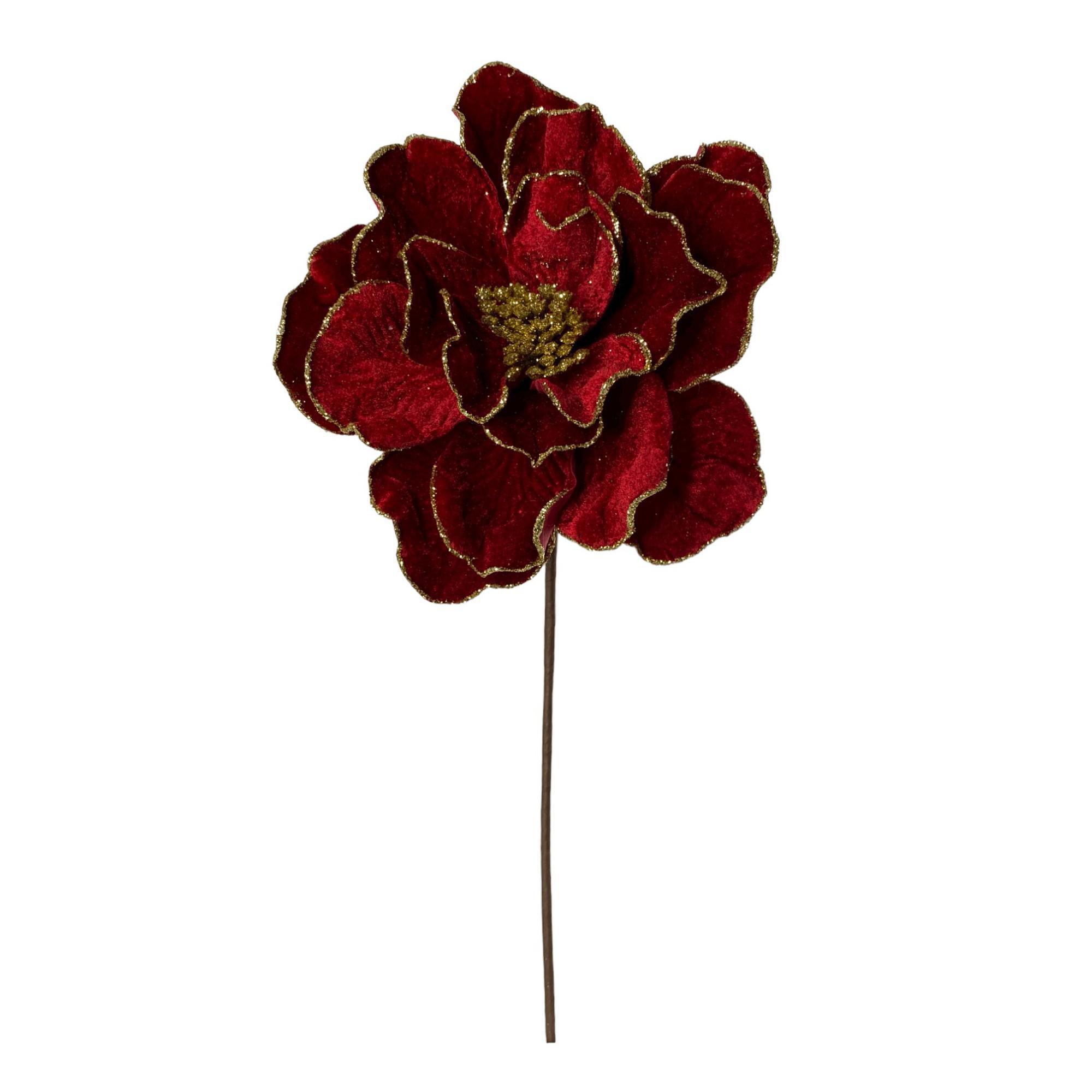 Flor Decorativa Magnolia 50x20x8cm