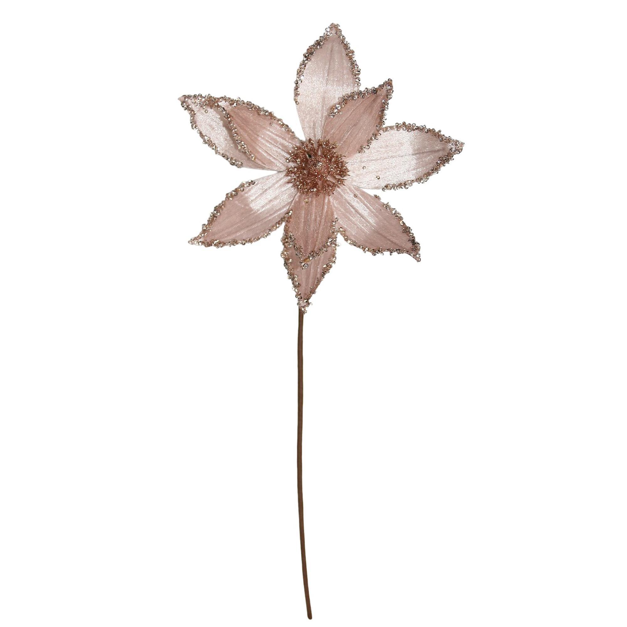 Flor Decorativa Magnolia 50x22x6cm