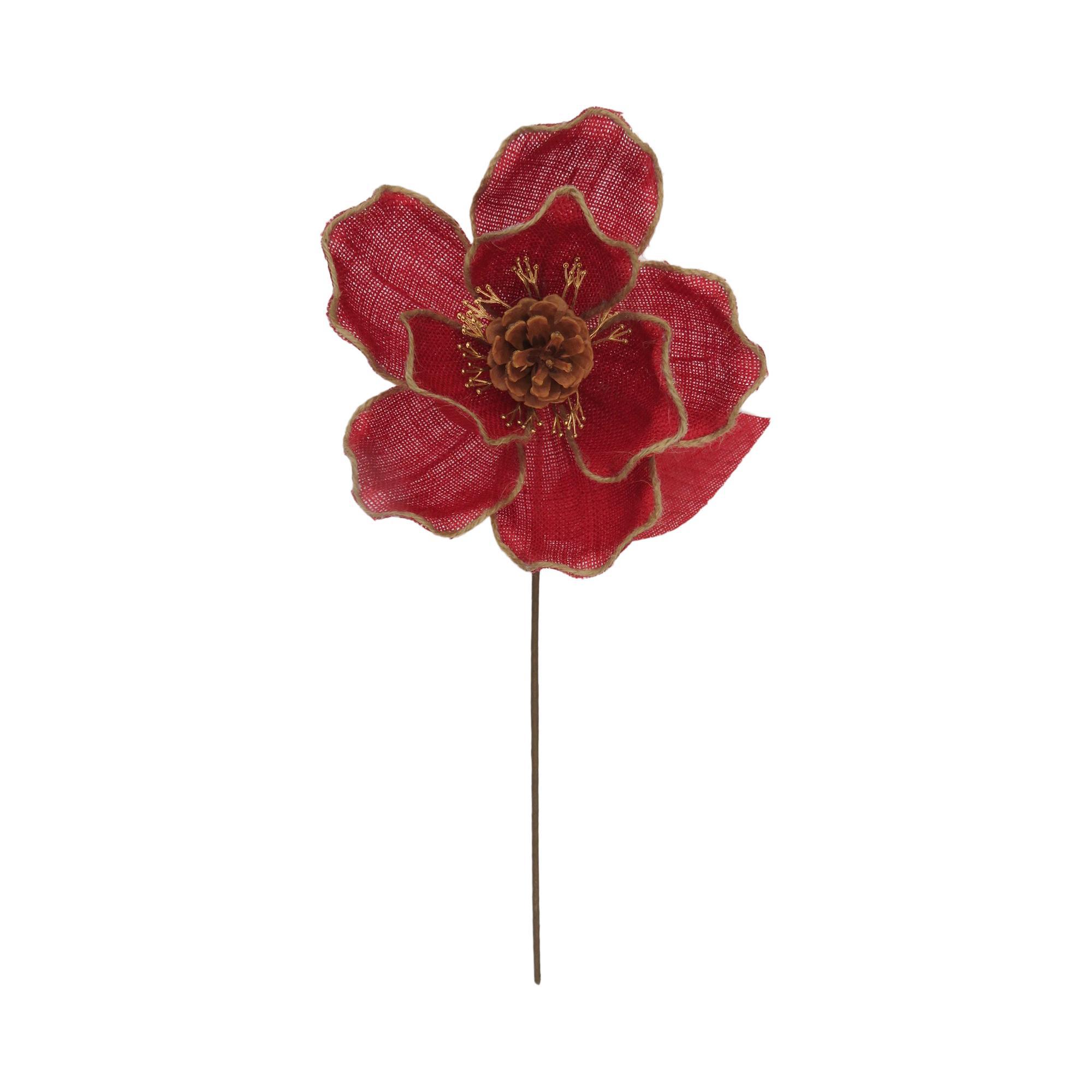 Pick Magnolia Decorativa Roja 23x55cm