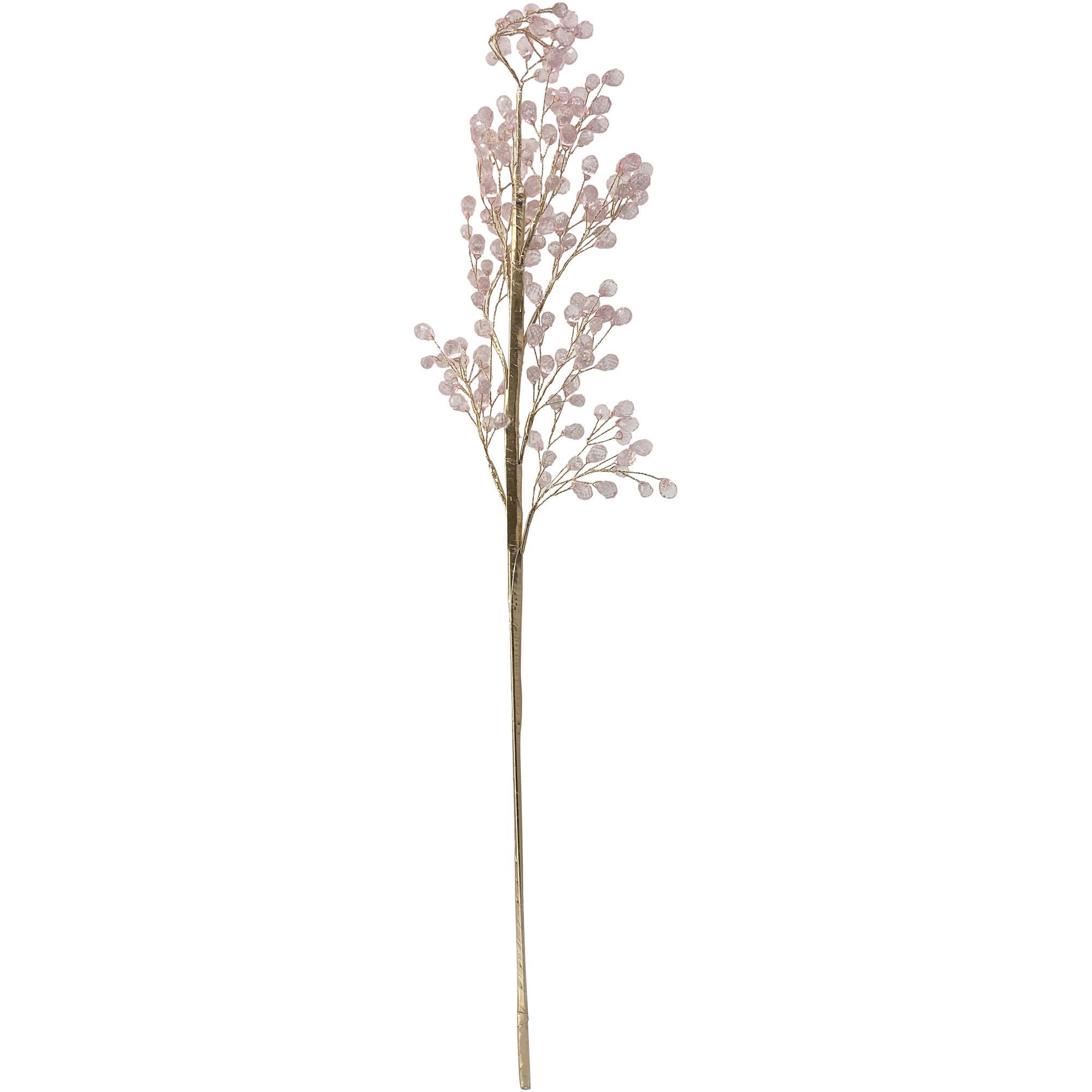 Rama Decorativa Acrilico Rosa 60cm