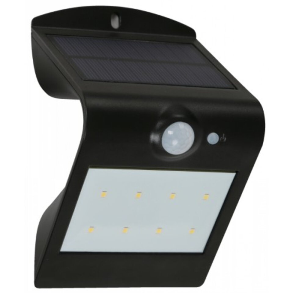 Lamp. Led Pared 1.5w/6000k/Solar/Sensor