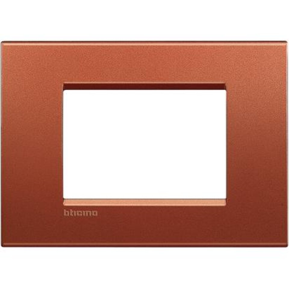 Placa Rect Ladrillo  3mod  Livinglight