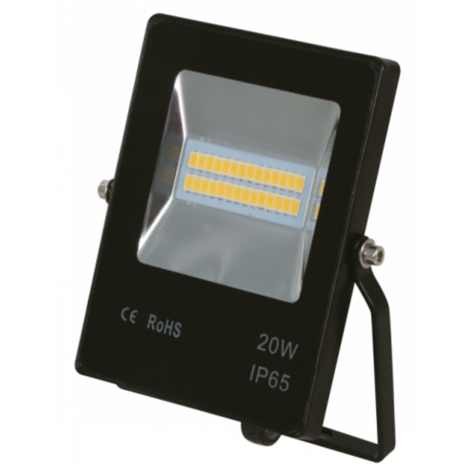 Reflector Led 20w/3000k/Negro