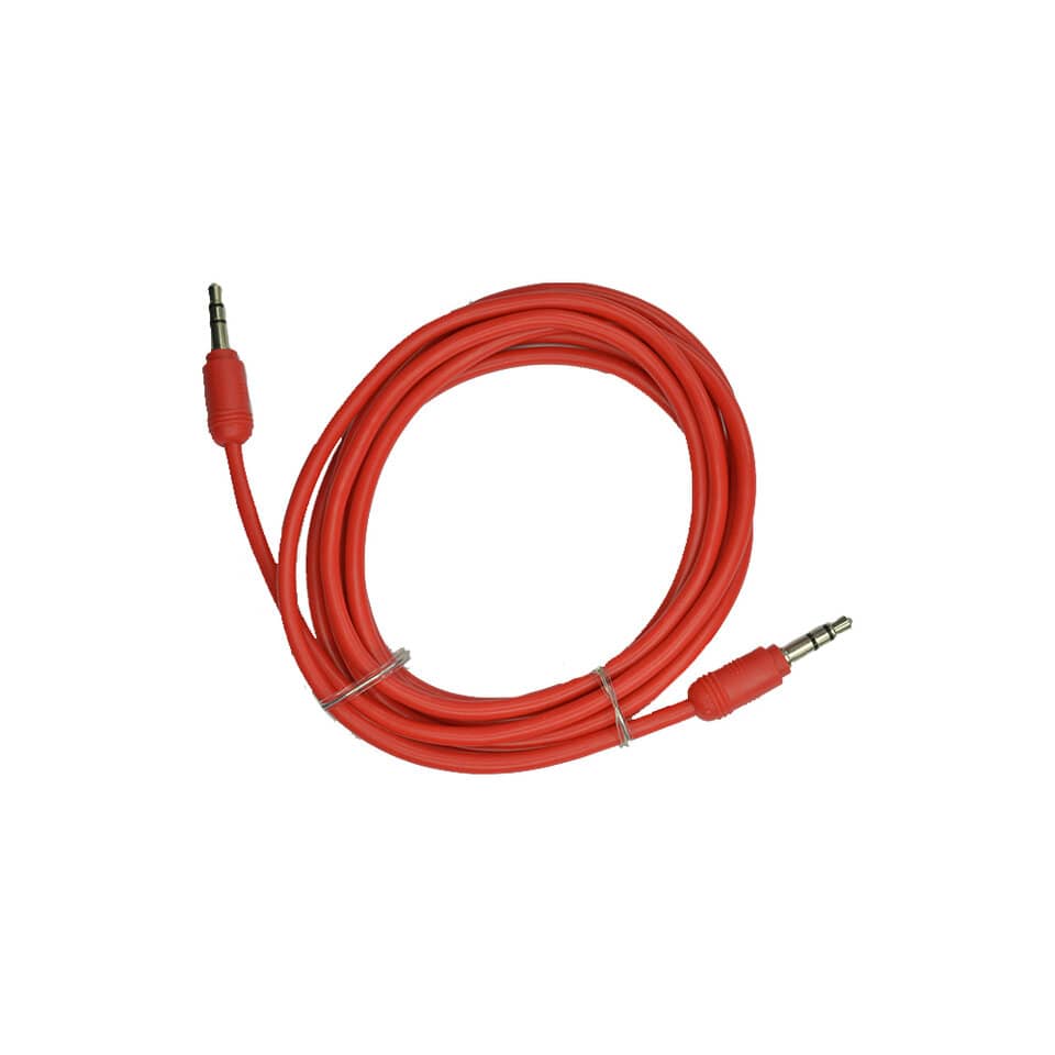 Cable D/Audio 6' 3.5/3.5mm Rojo