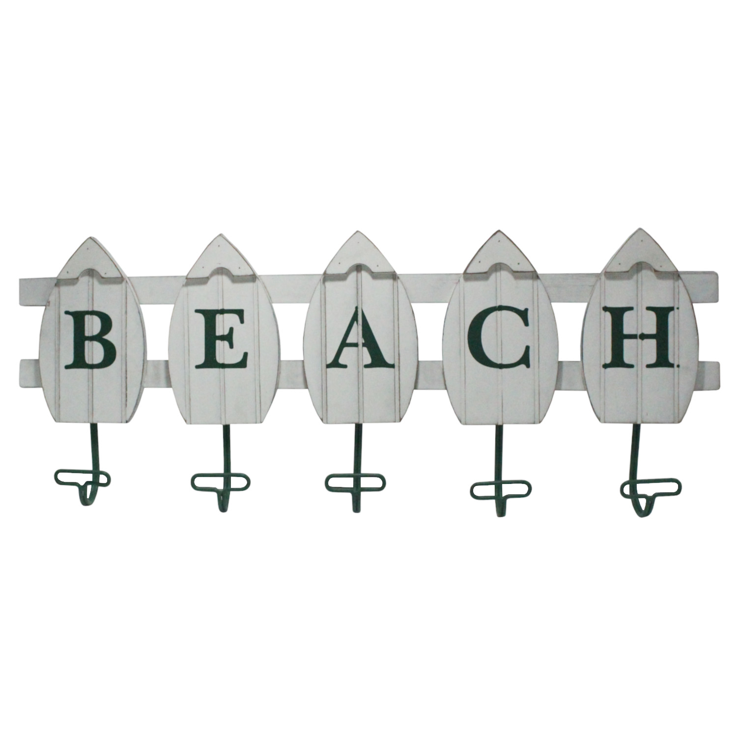 Placa D/Pared C/Gancho Beach 60x23x6cm