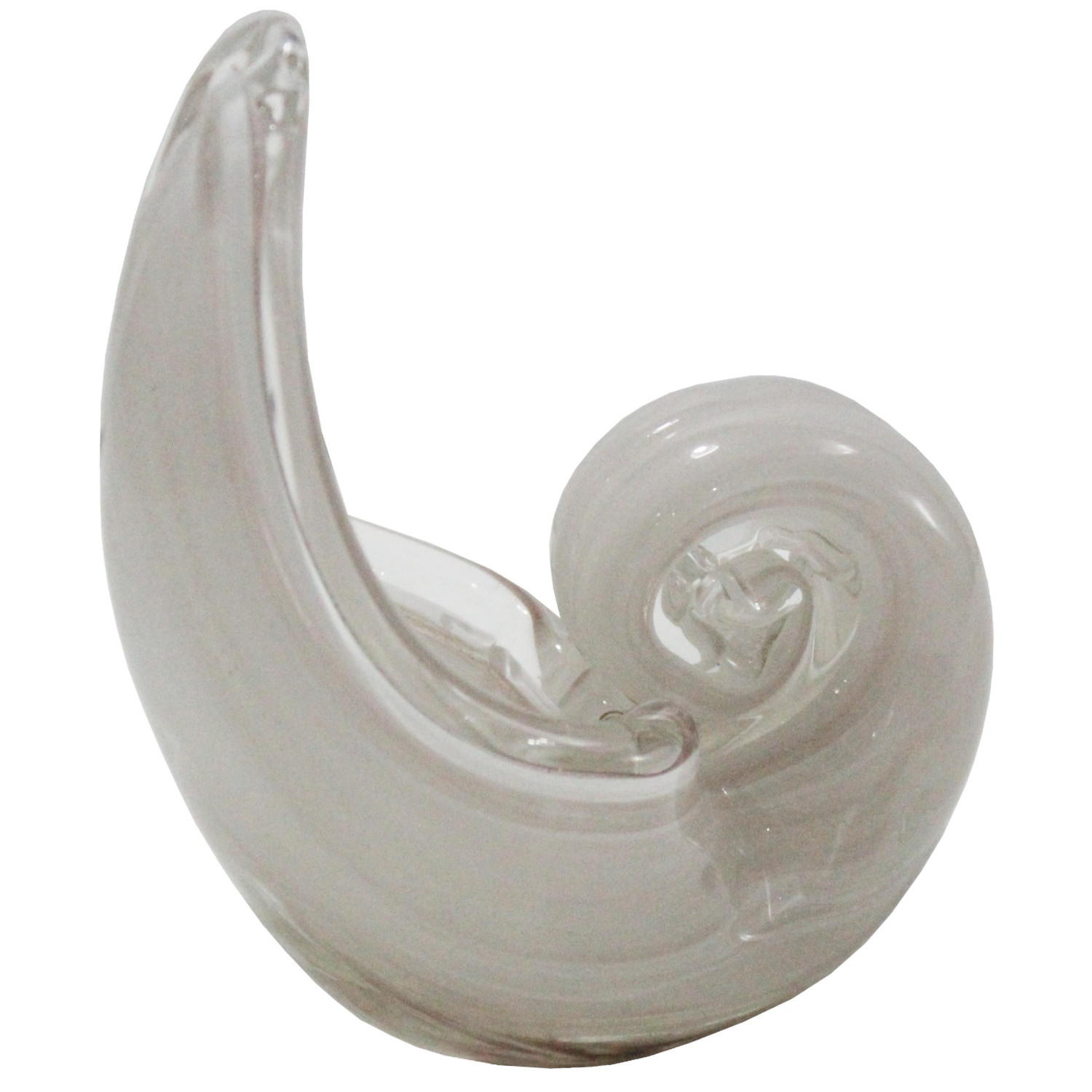 Figura Decorativa Vidrio Caracol 11x13