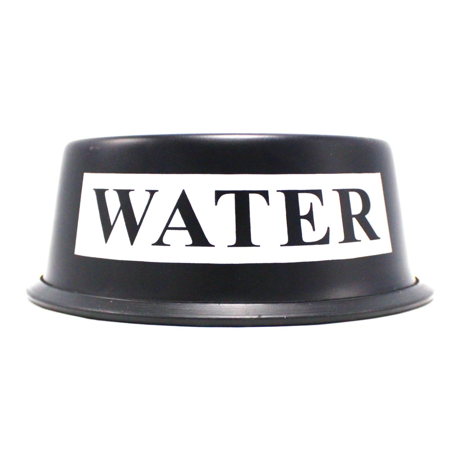 Plato P/Mascota Agua Ng/Acero Inox. 1qt