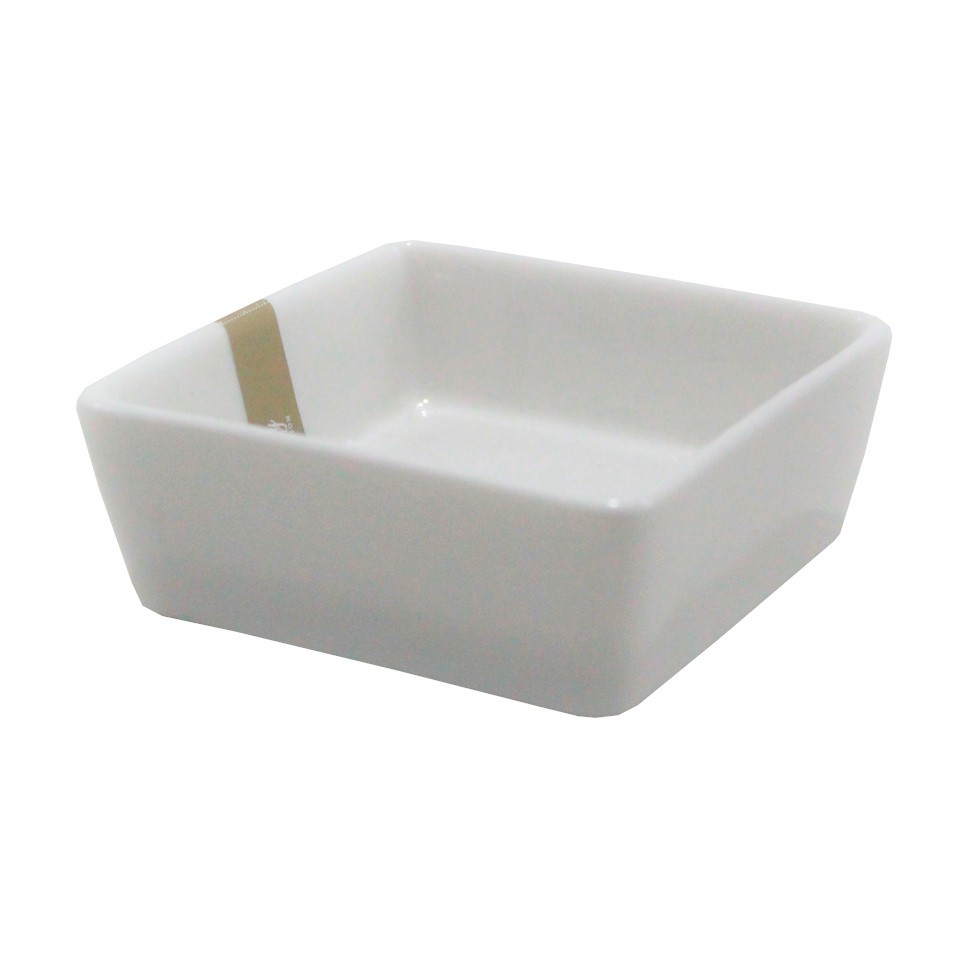 Plato P/Picadera Porcelana  Blanca 3.25