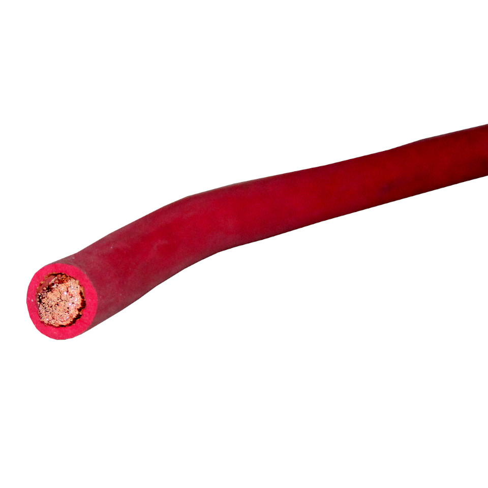 Cable Rojo #1/0 Sol. E Inv. R/500'