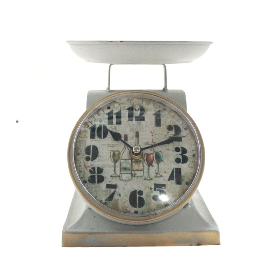 Reloj D/Mesa F/Balanza 20x16x18.5cm