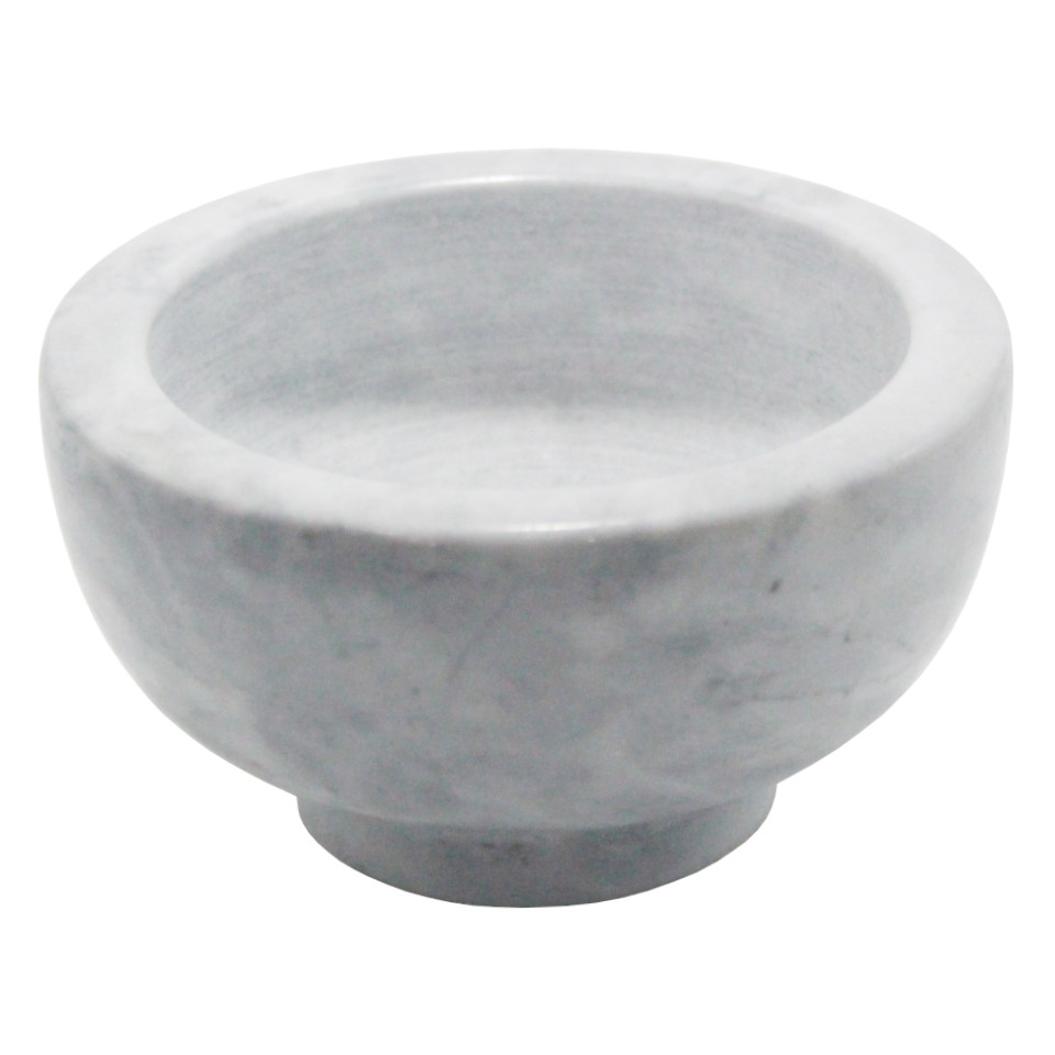 Mortero marmol gris oscuro 8cm aprox – AB Acero