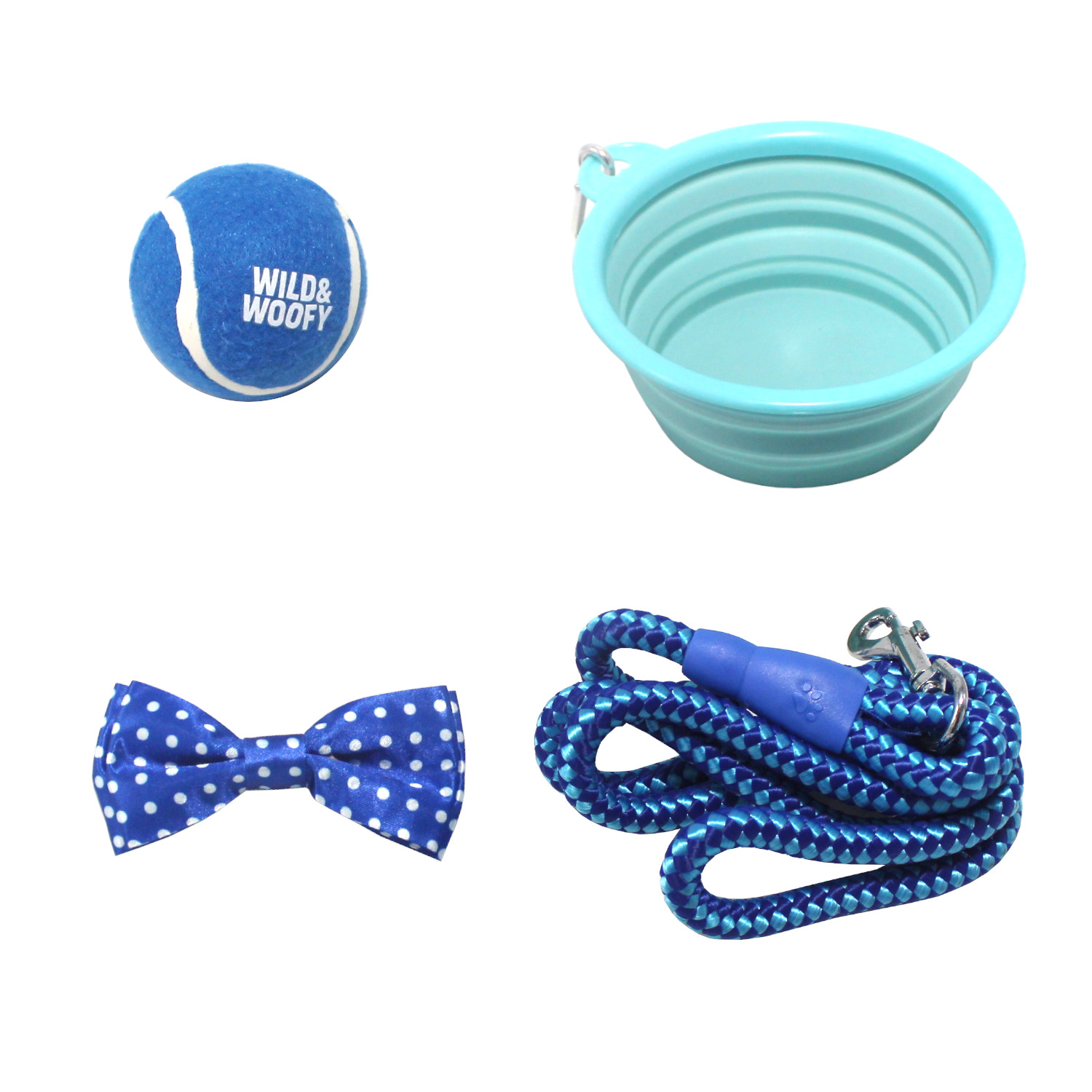 Kit 4 Pzs D/Accesorios/Juguete P/Perros