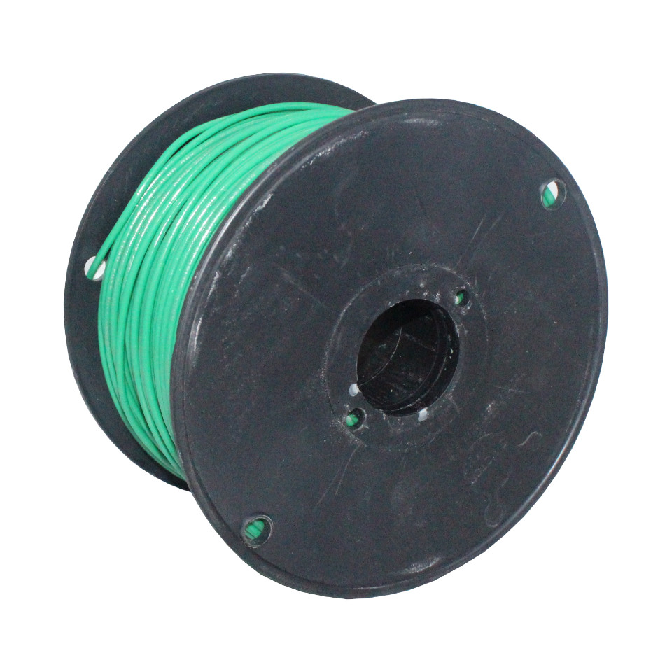 Building Wire, Thhn, 12 Awg, Green, 500Ft