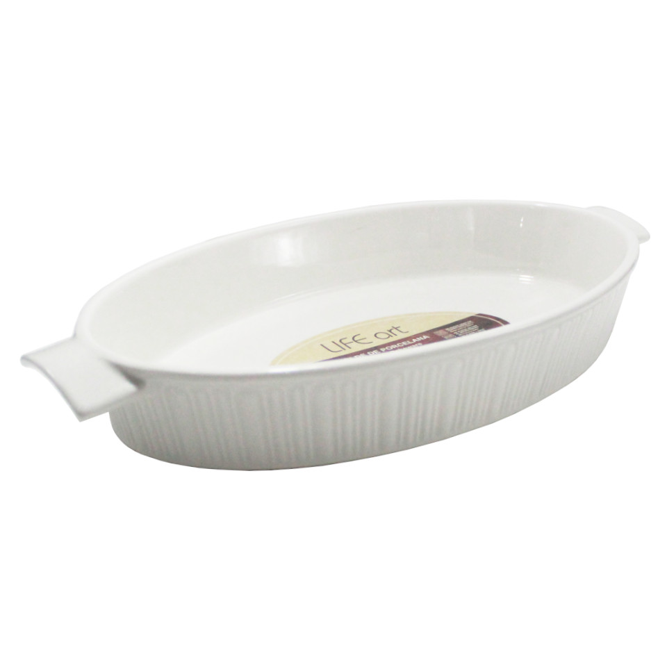 Molde P/Hornear Porcelana 37.5x21x5.5cm