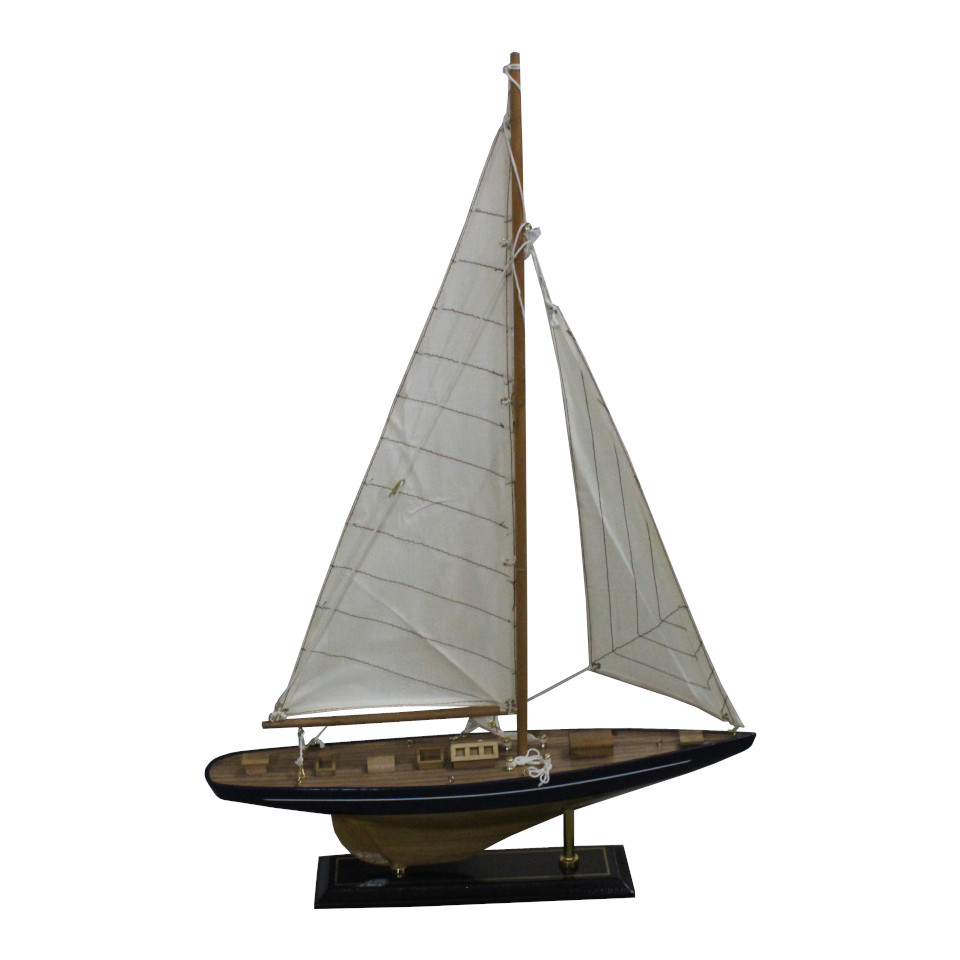 Figura Decorativa Bote Madera 21x17