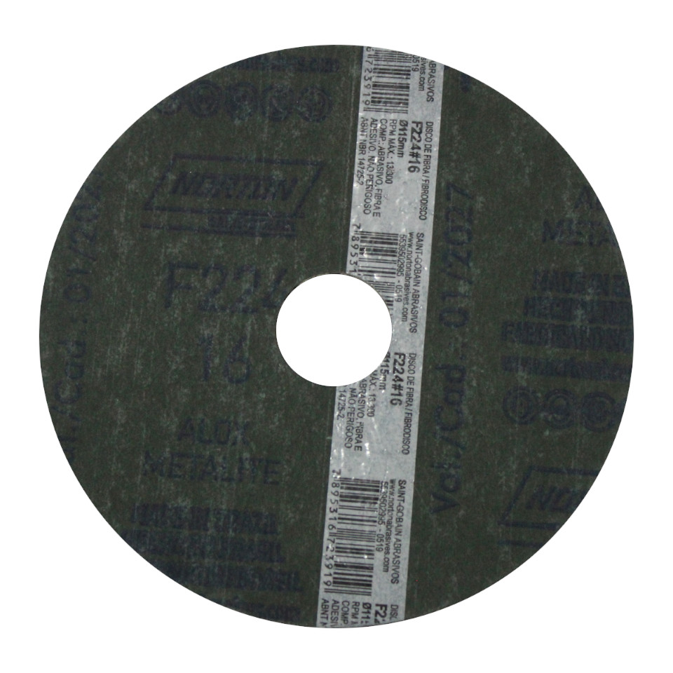 OCHOA  Disco Lija Metal,Inox. 4 1/2'' G-100 02-16-0486