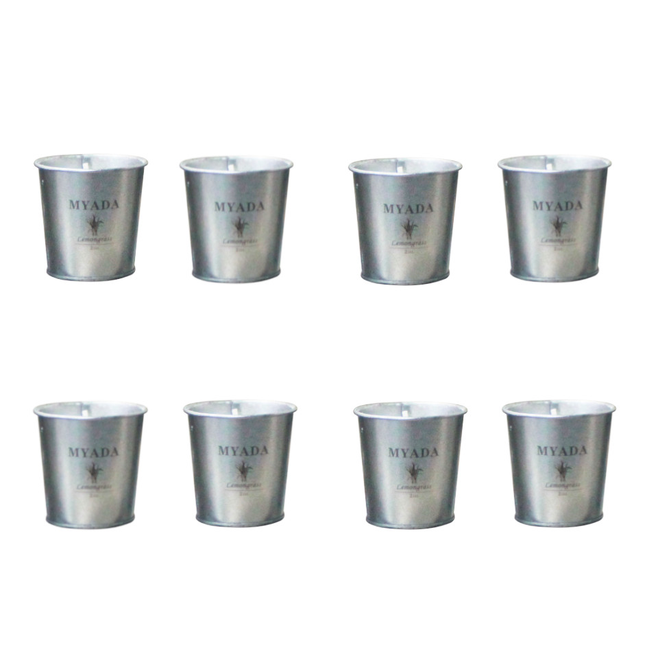 Set 8 Pzas D/Velas C/Aroma 13.5x6.4x26cm