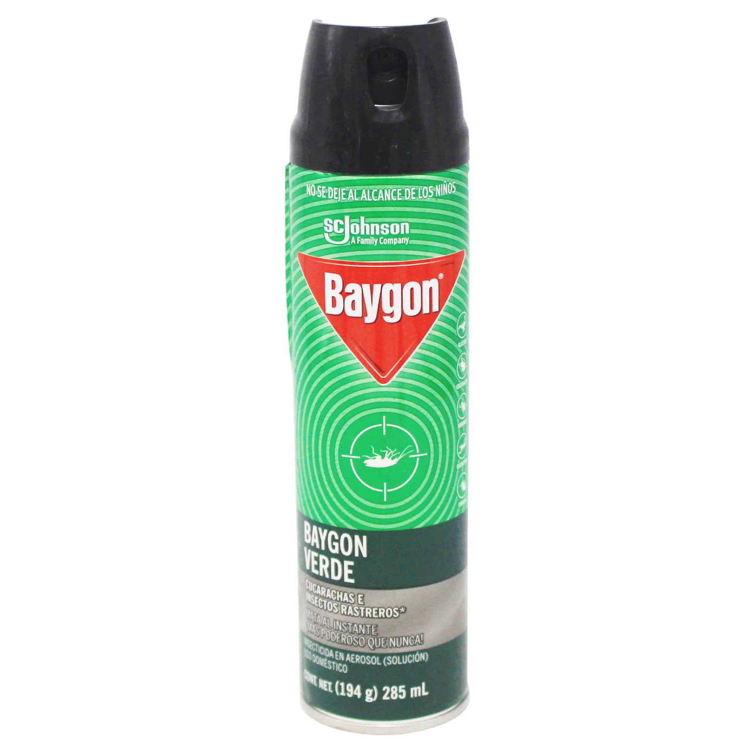 Baygon 285ml Aerosol (Verde)