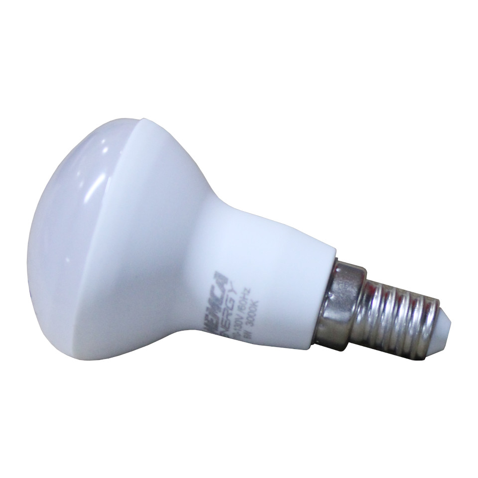 Bombillo Led 6w 3000k E-14 R50