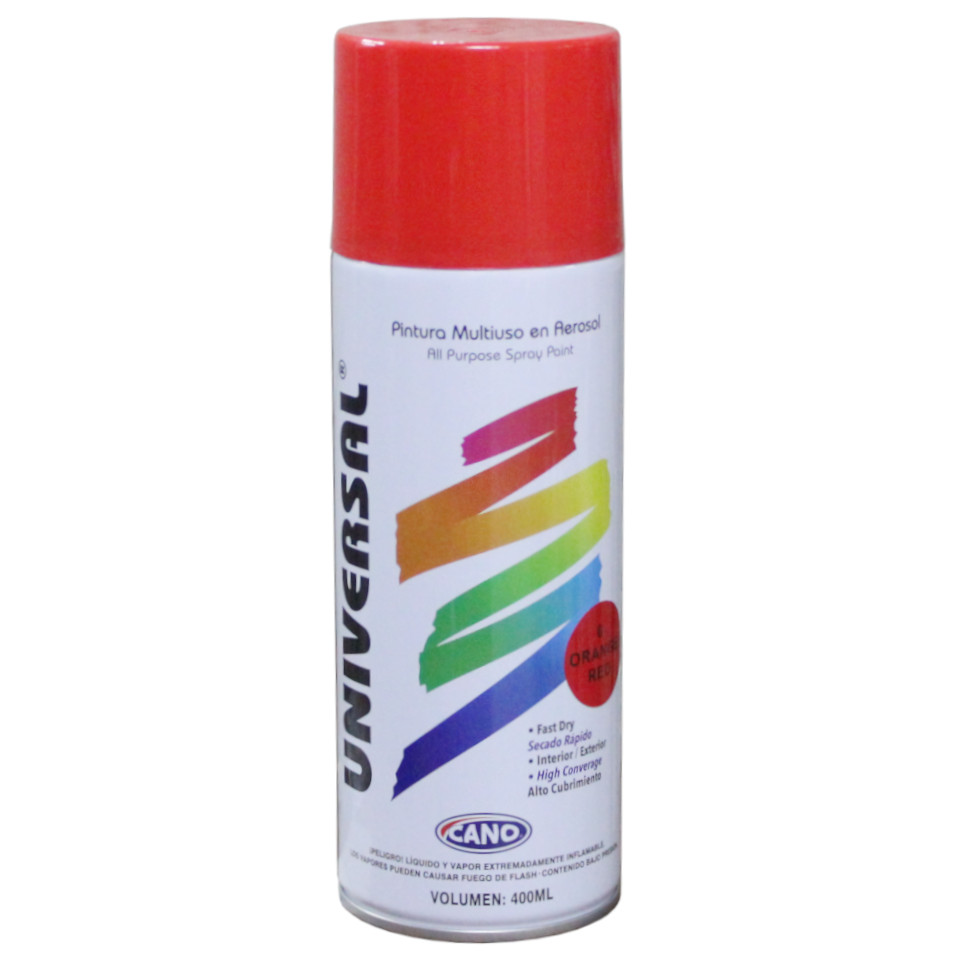 Spray Orange Red  Universal