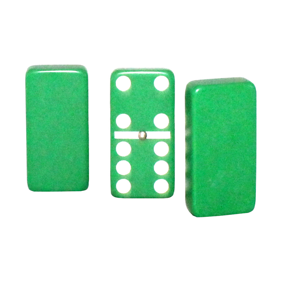 Dominoes Color Verde
