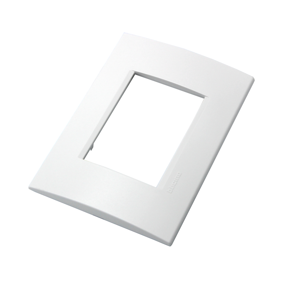 Placa Rect. 3 Mod. Blanco