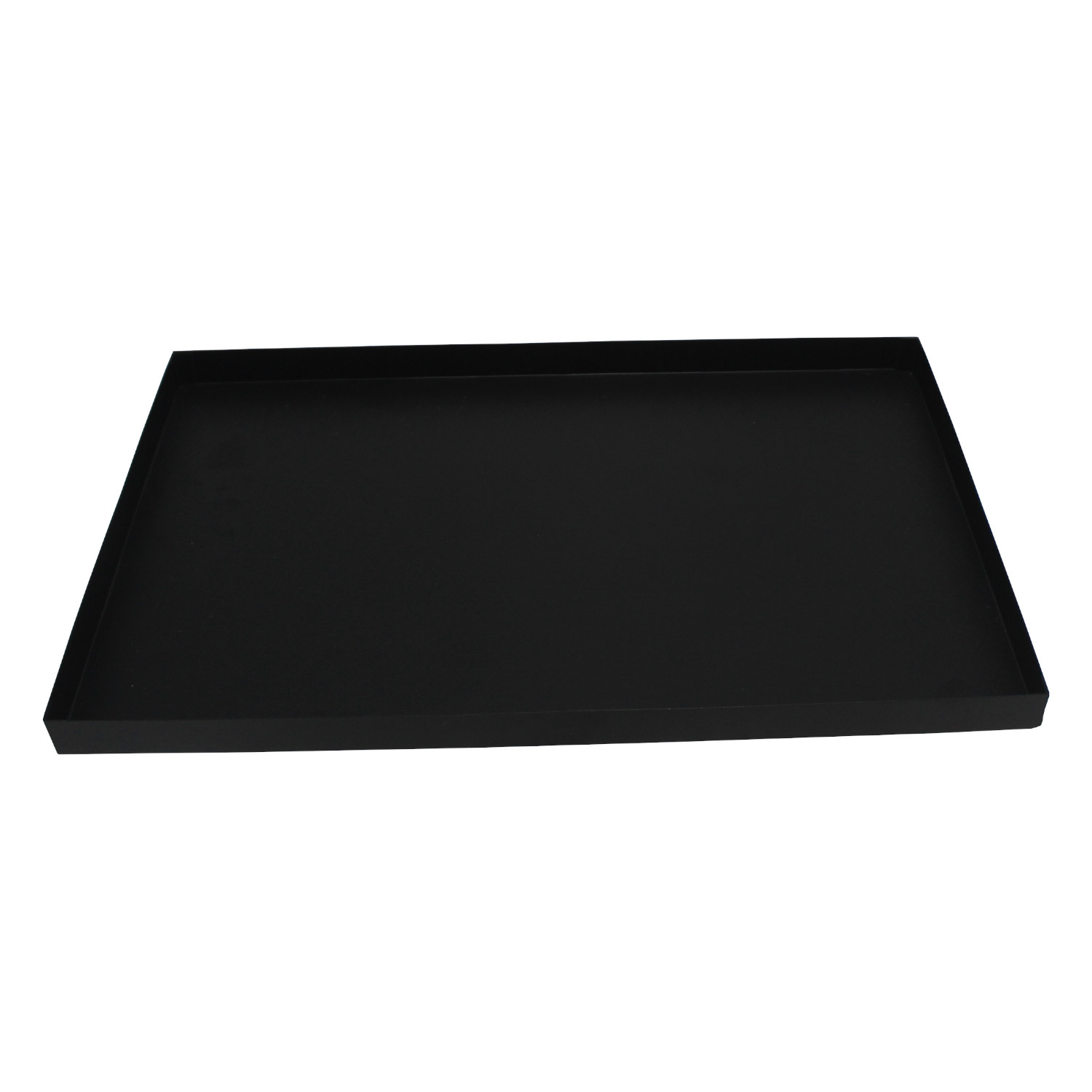 Bandeja Rectangular Hierro Negro 39x25cm