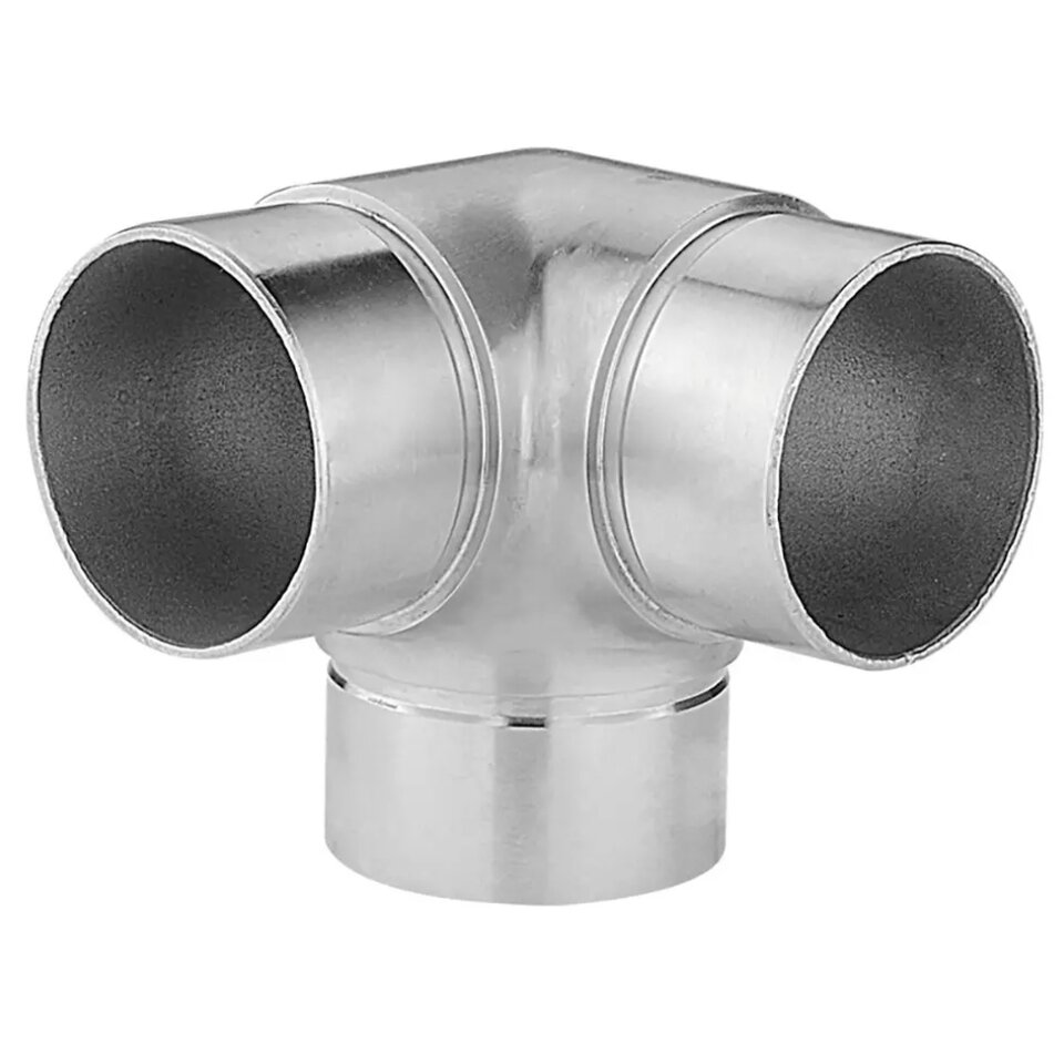 Tee Ornamental P/Esquina 2'' Inox 304